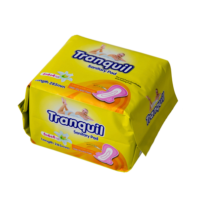 Cojines sanitarios absorbentes estupendos de Maxi Pads Polymers Mint Herbal