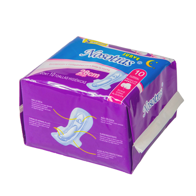Servilletas sanitarias de las señoras adhesivas con comodidad y la sensación suave para la higiene de las mujeres
