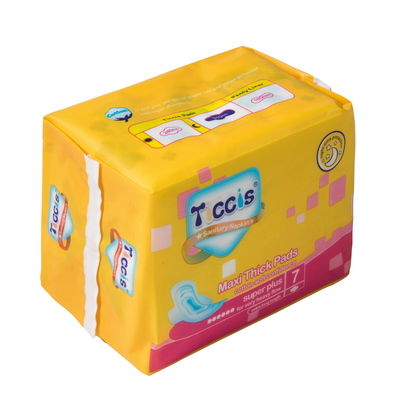 servilletas sanitarias Ion Strip Pads For Women negativo natural de las señoras de 410m m