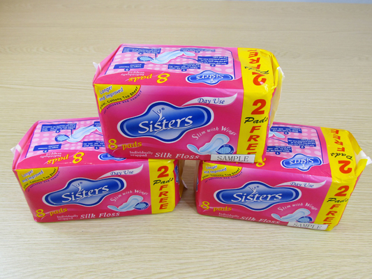 La servilleta sanitaria de noche rellena 320m m Maxi Pads For Lady ultra fino