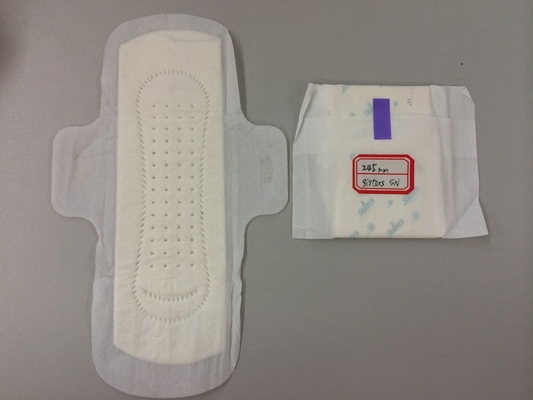 Los cojines sanitarios de bambú herbarios enrarecen a Maxi Pads With Cottony Cover sin alas