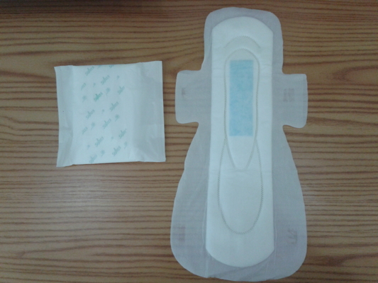 Alas de los cojines sanitarios de la extra grande de Mesh Disposable Sanitary Napkins 350m m