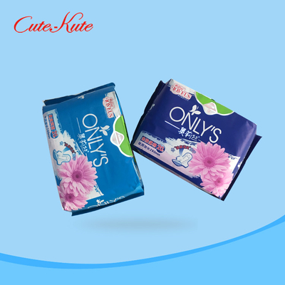 cojines sanitarios Topsheet del super suave de la absorbencia del pañal de la servilleta sanitaria de 240m m