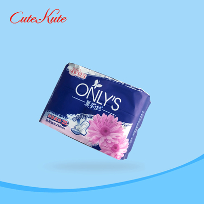 Los cojines sanitarios de noche sin alas delicados ultra enrarecen absorbencia estupenda