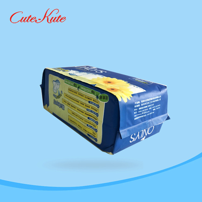 Algodón el 100% orgánico sanitario disponible respirable de los cojines sanitarios de las servilletas 205m m