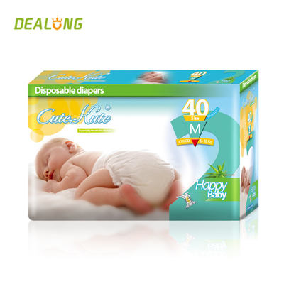Pañales disponibles unisex impresos del pañal absorbente estupendo del polímero recién nacidos