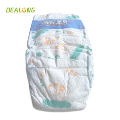 Absorbencia suave respirable FDA de los pañales del algodón de los pañales infantiles del bebé del PE Backsheet