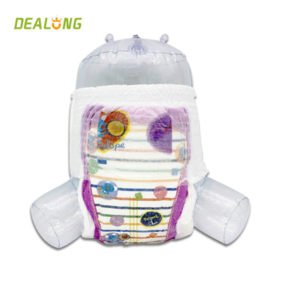 3M Side Tape Baby levanta los pantalones se escapa la pulpa de la pelusa de los pañales de Pull Up Style del guardia