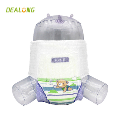 3M Side Tape Baby levanta los pantalones se escapa la pulpa de la pelusa de los pañales de Pull Up Style del guardia