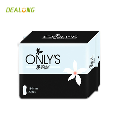 Cojines sanitarios Maxi Pads Printed High Absorbency del algodón orgánico del 100%