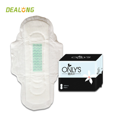 Cojines sanitarios Maxi Pads Printed High Absorbency del algodón orgánico del 100%