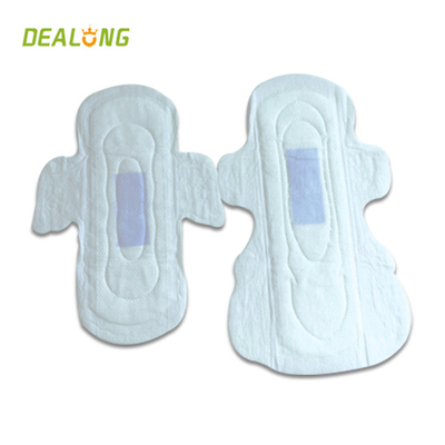 Superficie negativa del algodón de SAP Ion Sanitary Napkin Diaper Winged para el uso de las mujeres