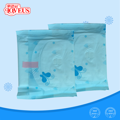 Cojines sanitarios del super suave del algodón suave absorbente de la servilleta sanitaria 245m m cómodos