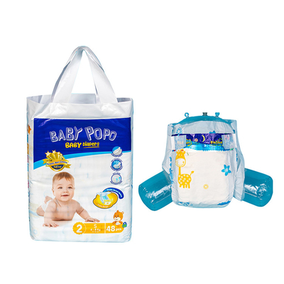 Pulpa grande de la pelusa del pañal de la cintura elástica del bebé del ADL del indicador mojado disponible del pañal