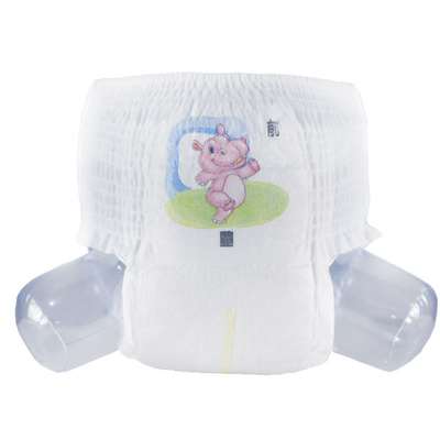 El bebé apacible levanta los pantalones respirables suaves del pañal del bebé del escape anti de los pantalones 3D