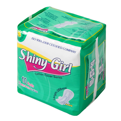 prenda impermeable menstrual de los cojines de las mujeres absorbentes disponibles de las servilletas sanitarias de 180m m