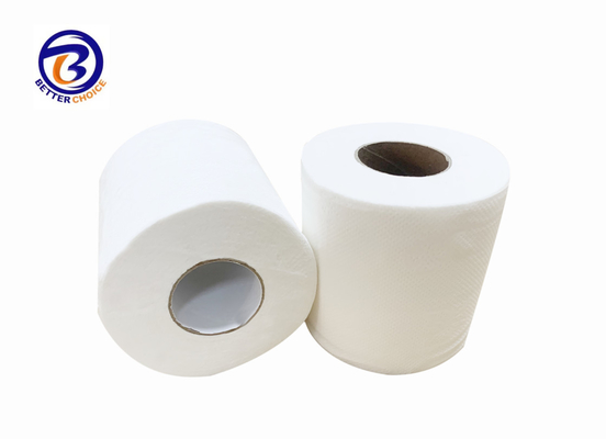Rollo de papel disponible 15 G/M H los 9CM del tejido del retrete cómodo suave