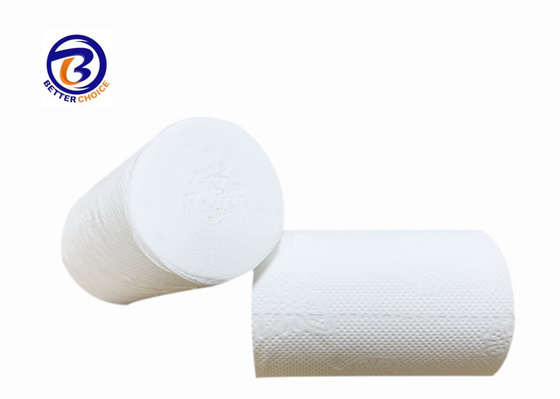 Rollo de papel disponible 15 G/M H los 9CM del tejido del retrete cómodo suave