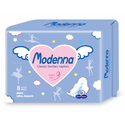 Cojines sanitarios de las alas grandes de Mesh Disposable Sanitary Napkins 350m m